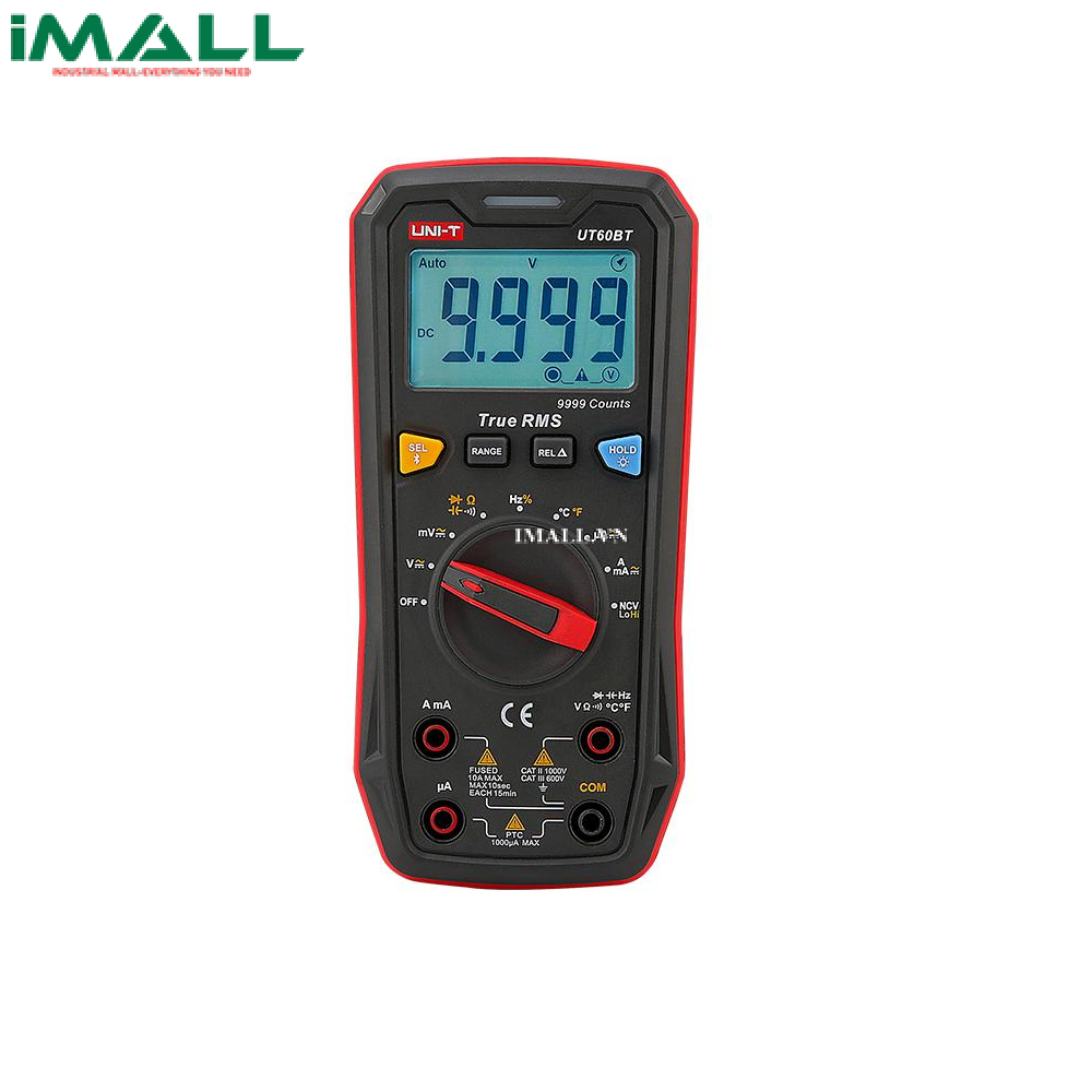 Đồng hồ vạn năng UNI-T UT60BT (True RMS, 999.9V, 10A)