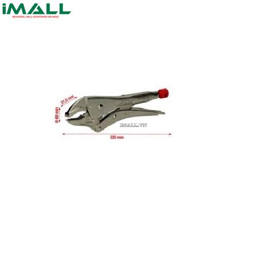 Kìm chết ngàm cong KS Tools 115.1033 (9 inch)
