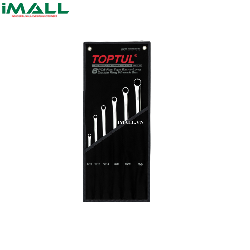 Bộ cờ lê 2 đầu vòng dài mỏng 6 chi tiết (AAAP:8x10 ~ 22x24mm) TOPTUL GPAP0601