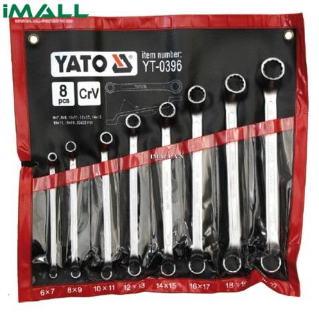 Bộ cờ lê 2 đầu tròng hệ mét 8 chi tiết Yato YT-0396