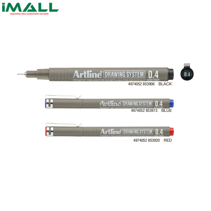 Bút lông kim màu xanh dương Artline Drawing System EK-234N (0.4mm)