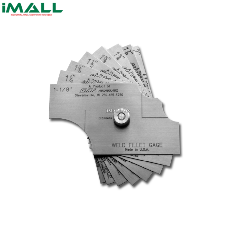 Bộ thước đo mối hàn góc 8 miếng G.A.L CAT 81