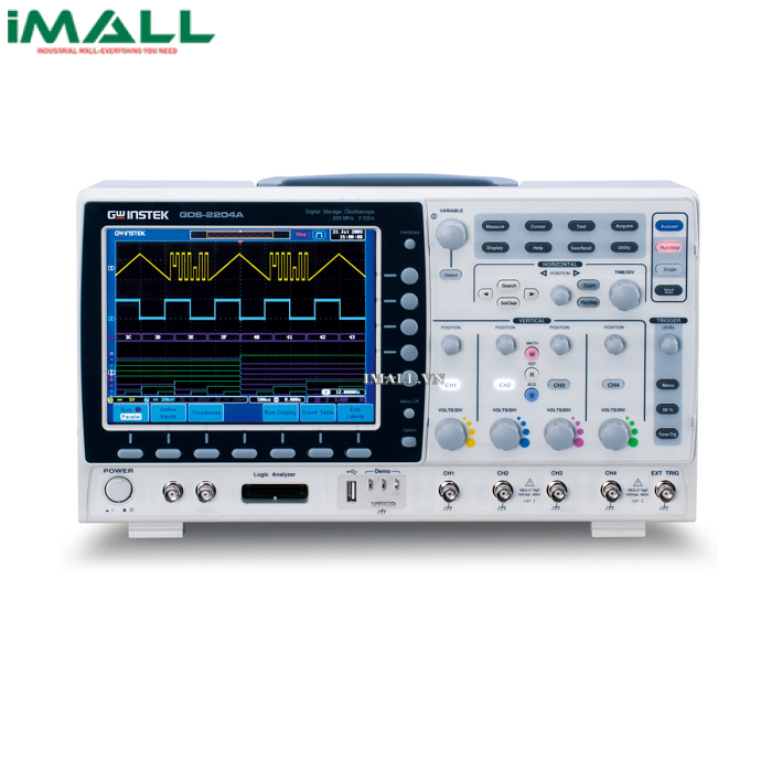 Máy hiện sóng số GW INSTEK GDS-2102E (100Mhz, 2 kênh, 1Gsa/s)