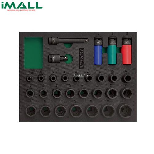 Bộ tuýp 1/2" 29 chi tiết Toptul GVB2906