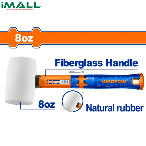 Búa tạ cao su trắng 220g Wadfow WHM7303