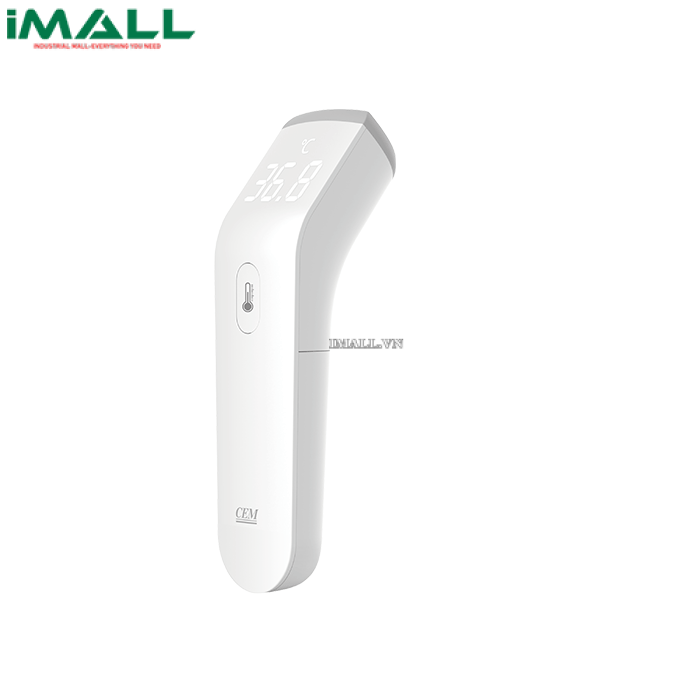 Nhiệt kết hồng ngoại đo trán không tiếp xúc CEM DT-8807S (32.0~42.0°C(người),0~60°C(vật) ±0.3°C)