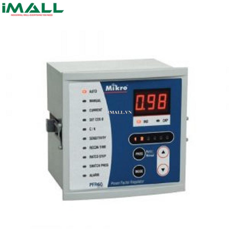Bộ điều khiển tụ bù 6 cấp MIKRO PFR60-415-50 (144x144mm)