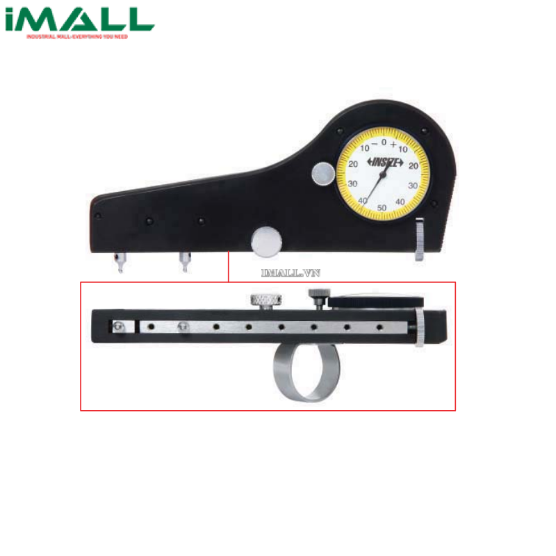Đồng hồ đo bước ren trong INSIZE 2235-4 (0.5-4”/12.7-101.6mm; 0.01mm)