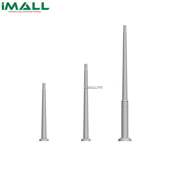 Cột đèn ngoài trời hiện đại Lioa HD2500 (Cao 2.5m, không cửa) + chân đế CDT