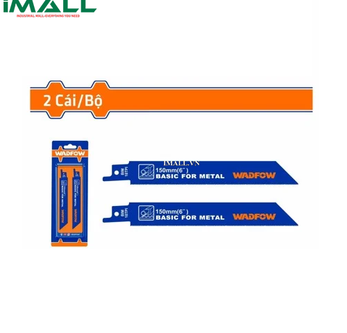Bộ 2 lưỡi cưa kiếm (cưa kim loại) 150mm(6") Wadfow WJT922EF