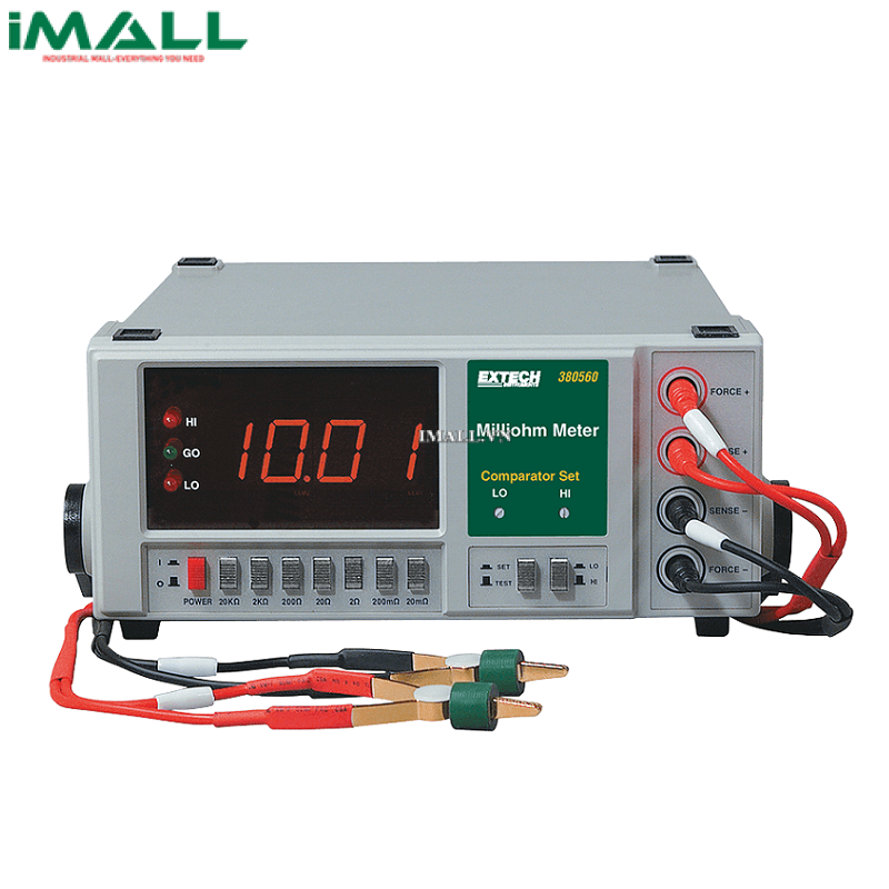 Máy đo điện trở Milliohm Extech 380562 (độ phân giải cao, nguồn 220V)