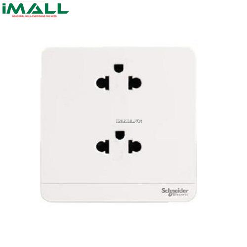 Ổ cắm đôi ba chấu 16A Schneider E83426UES2_WE_G19