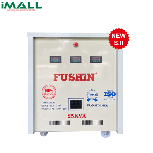 Biến áp cách ly 3P 380V/220V 20KVA - Dây Đồng Fushin S.IICC3P-20K
