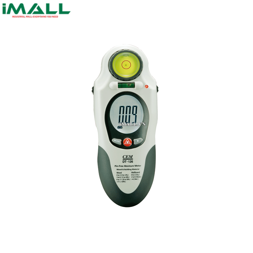 Máy đo độ ẩm vật liệu xây dựng 3 trong 1 CEM DT-126