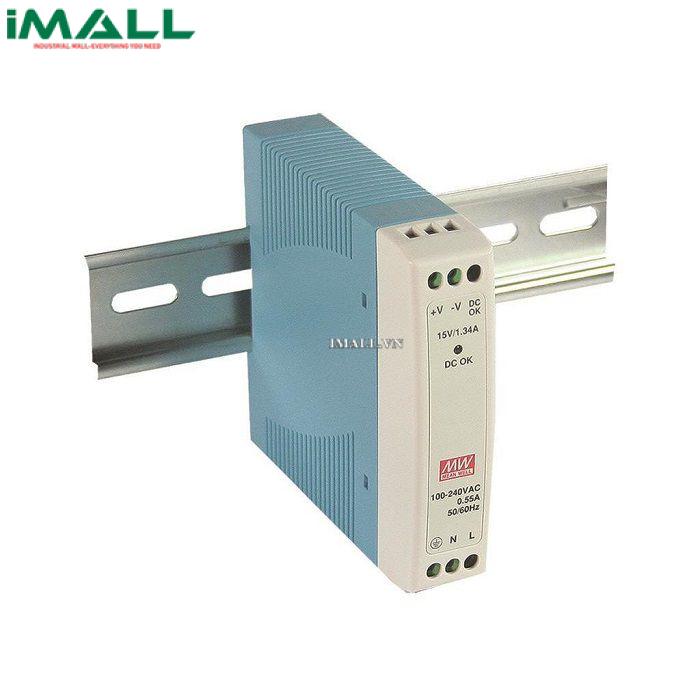 Bộ nguồn Meanwell MDR-20-15 (15V 20W 1.34A)