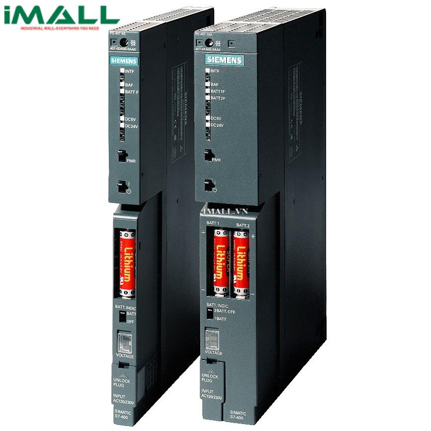 Nguồn PLC S7-400 (5V DC/10A) SIEMENS 6ES7407-0KA02-0AA0