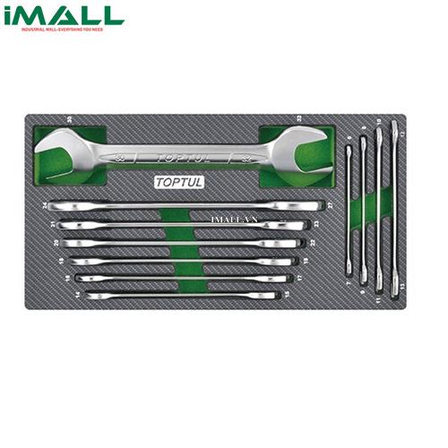 Bộ cờ lê 2 đầu hở 11 món (AAEJ: 6x7 ~ 30x32 mm) Toptul GEA1102