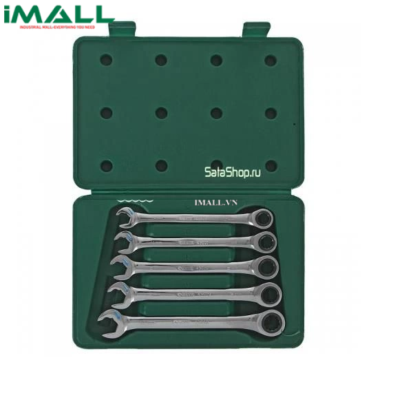Bộ cờ lê vòng miệng tự động 5 chi tiết SATA 09078 (10~14mm)