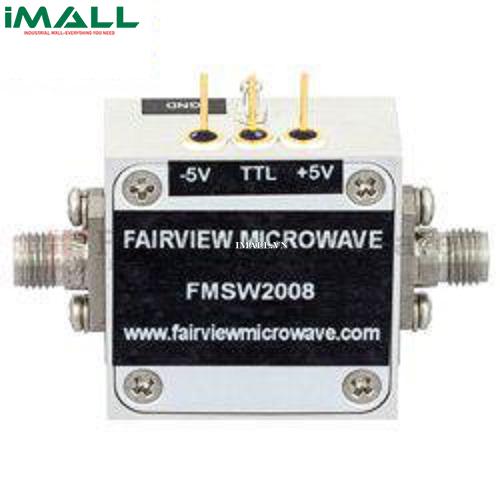 Bộ chuyển mạch PIN Diode SPST Fairview Microwave FMSW2008 (50 Ohm, 50 MHz - 26.5 GHz, +27 dBm, SMA Female)