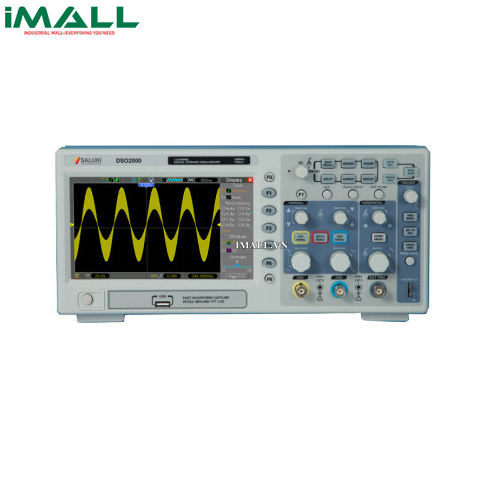 Máy hiện sóng số Saluki DSO2102 (100Mhz, 1GSa/s, 2 kênh)