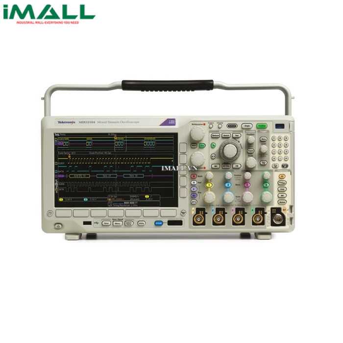 Máy hiện sóng số Tektronix MDO3012 (100Mhz, 2 kênh, 2.5GS/s, chức năng phân tích phổ, phân tích logic, phân tích giao thức, phát xung)