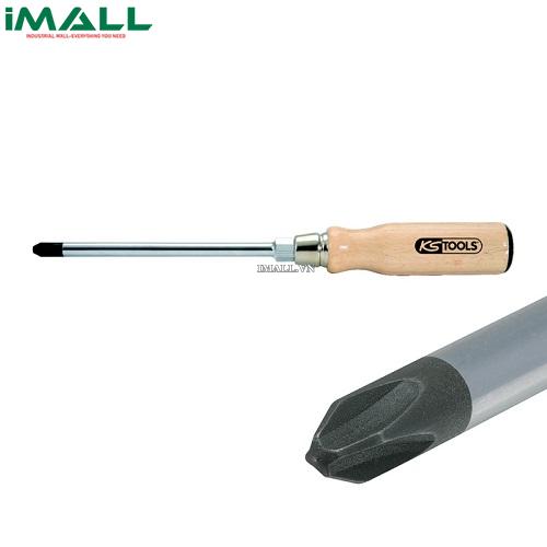 Tô vít 4 cạnh 175 mm cán gỗ KS Tools Germany 300.1011