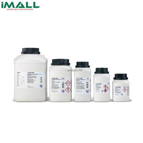 Hóa chất Magnesium oxide for analysis (MgO, Chai nhựa 500 g) Merck 1058650500