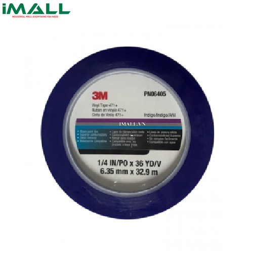 Băng keo nhựa chạy chỉ đường cong 3M 06405 (1/4" x 36yard)