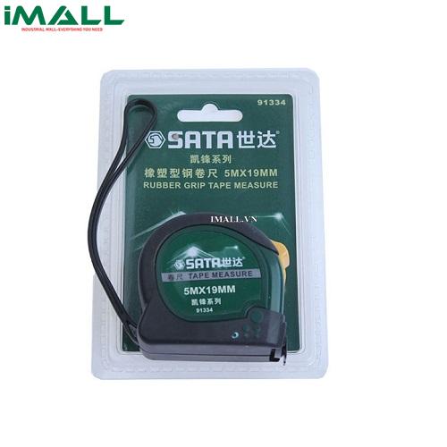 Thước cuốn thép 5.0m Sata 91334