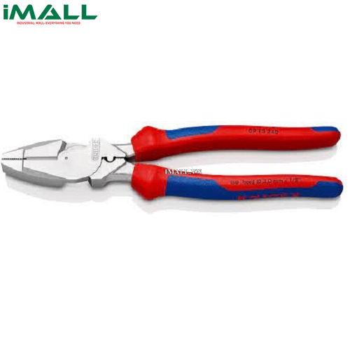 Kìm Đa Năng Lineman Lưỡi Cắt 64 HRC Dài 240mm Mạ chrome Knipex 09 05 240