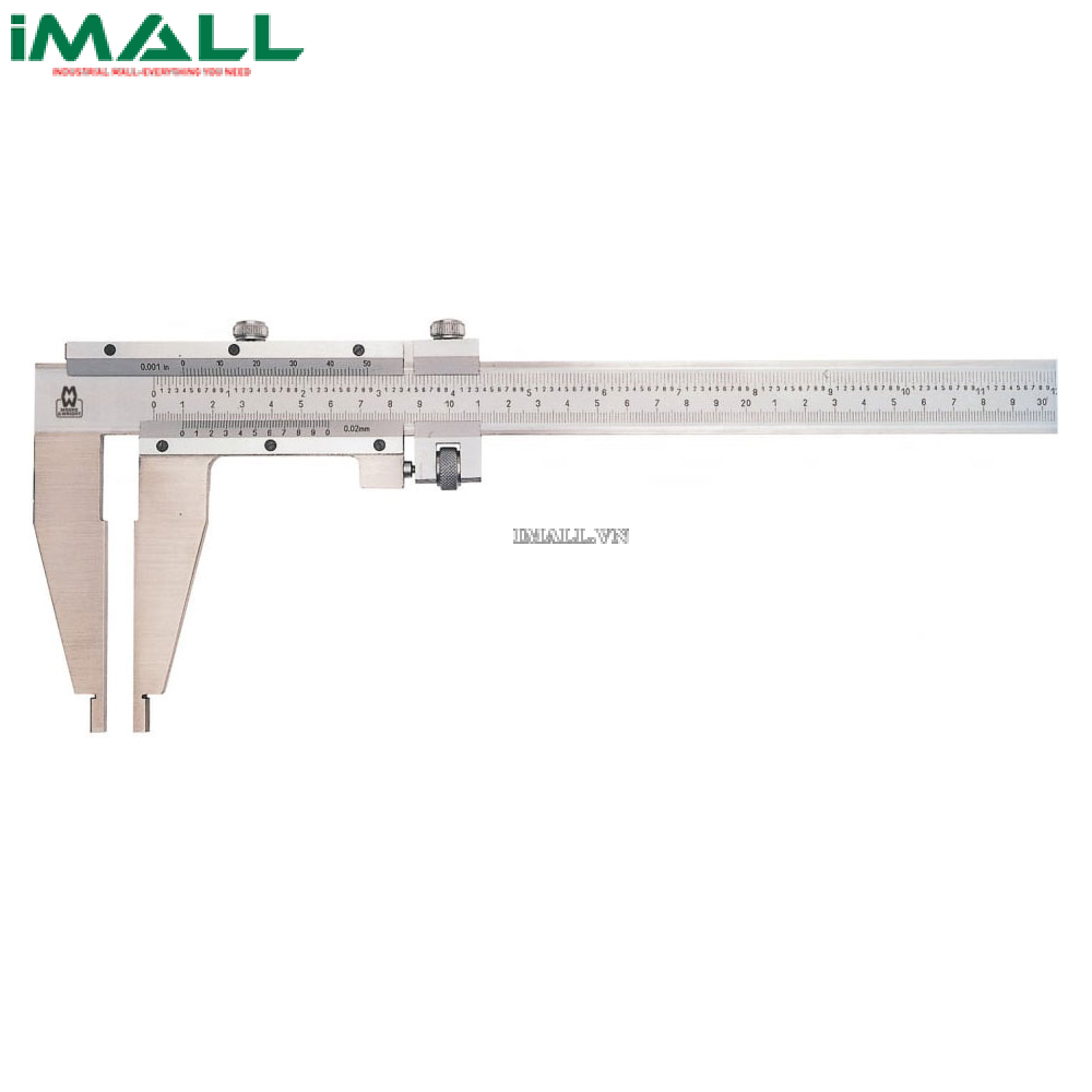 Thước cặp cơ khí Moore & Wright MW150-52 (0-500mm/0-20”/0.02mm)