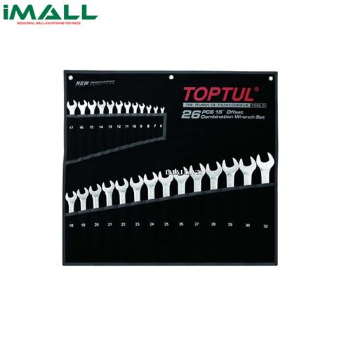 Bộ cờ lê vòng miệng 26 chi tiết (AAAB: 6~32mm) Toptul GPAB2601