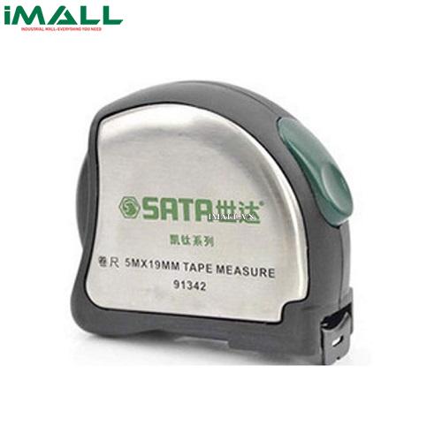 Thước cuốn thép 5.0m Sata 91342
