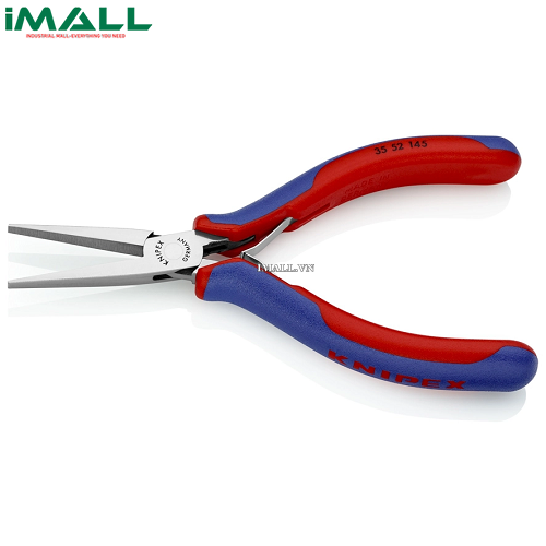 Kìm kẹp linh kiện & chi tiết nhỏ có ngàm trơn Knipex 35 52 145