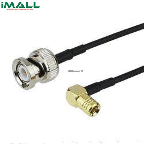 Cáp BNC Male - RA SMB Plug Fairview FMC0826174 ( RG-174 Coax; 1 GHz )