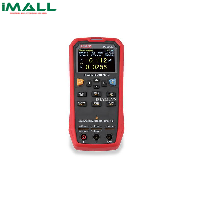 Máy đo LCR cầm tay UNI-T UT622E (100kHz, 99.999H, 99.999mF, 9.9999MΩ)
