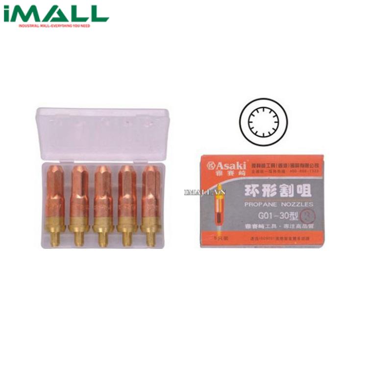 Béc cắt gió gas (100#1) Asaki AK-2061