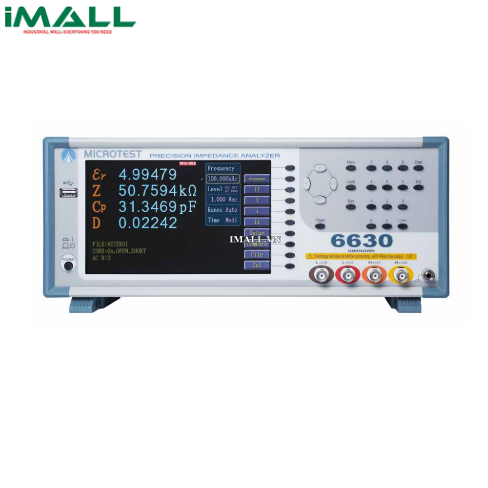 Máy phân tích trở kháng chính xác MICROTEST 6330-3 (10Hz~3MHz)
