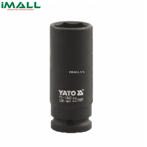 Khẩu rời dài Yato YT-3786 (3/8", 22mm)
