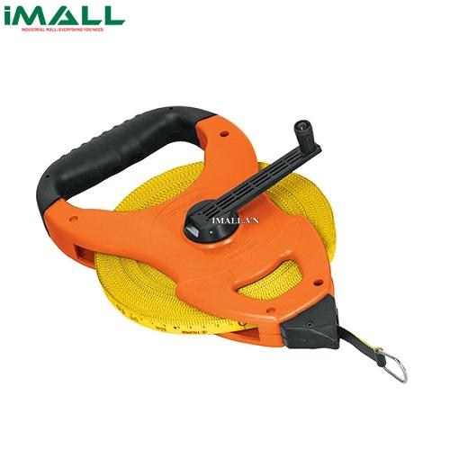 Thước dây sợi thủy tinh có tay cầm 50m (12647) Truper TFC-50ME