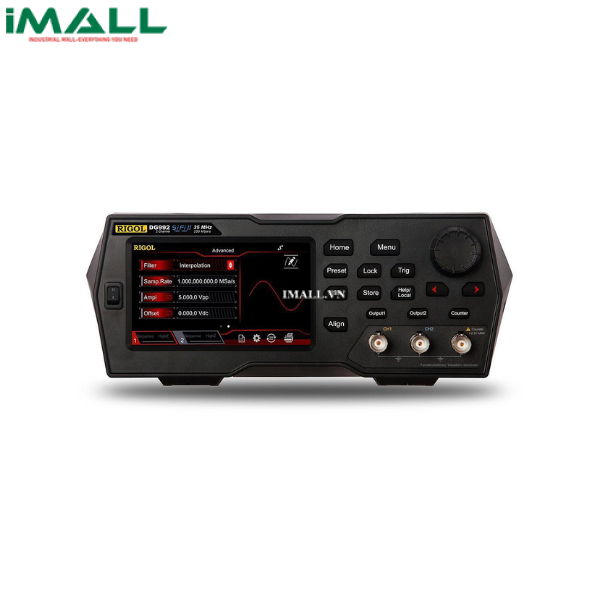 Máy phát xung tùy ý Rigol DG992 (100Mhz, 250Msa/s, 2 Kênh)