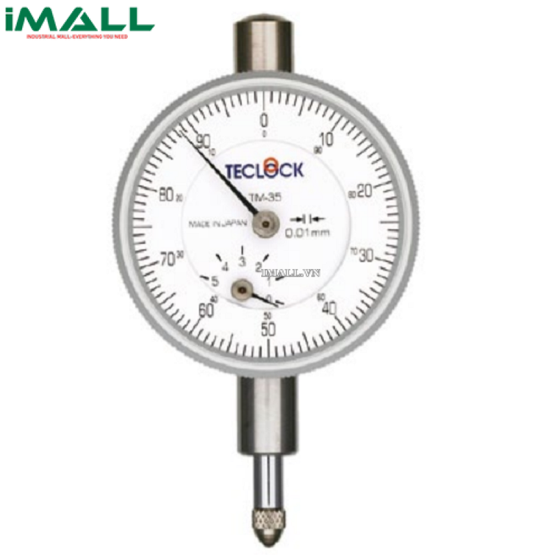 Đồng hồ so loại nhỏ TECLOCK TM-35f (5mm, 0.01mm)