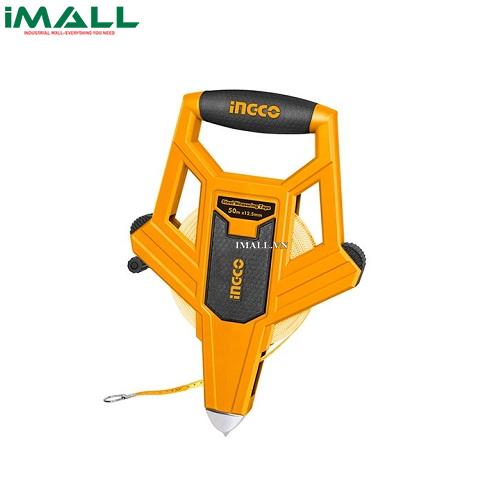 Thước dây sợi thủy tinh (50m x 12.5mm) INGCO HFMT8250