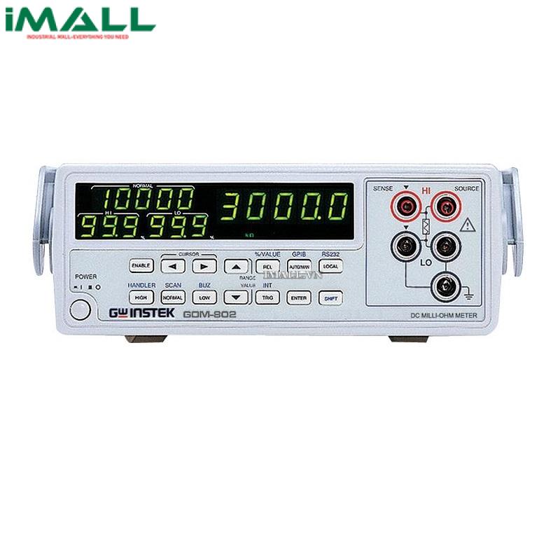 Máy đo DC Milli-Ohm GW INSTEK GOM-802 (RS232+GPIB)