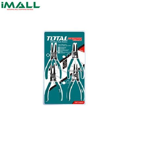 Bộ 4 kềm mở phe (7") Total THT114041