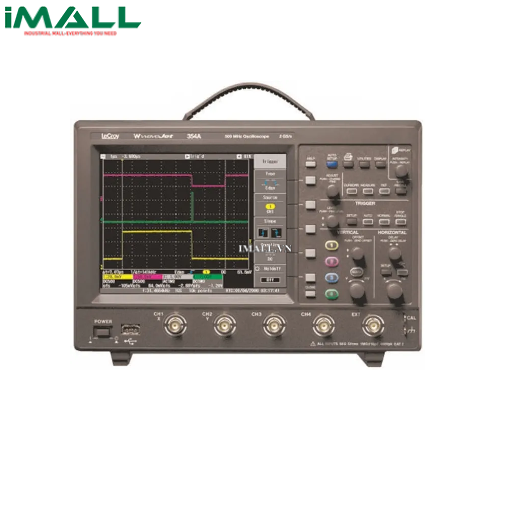 Máy hiện sóng số LeCroy WaveJet 322A (200 MHz, 1 GS/s, 2 kênh)