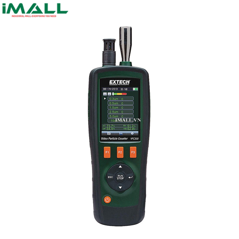 Máy đếm hạt bụi tiểu phân, nhiệt độ và độ ẩm không khí EXTECH VPC300