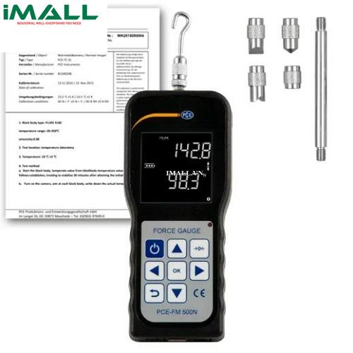 Máy đo lực (5~500 N, kèm Certificate ISO) PCE FM 500N-ICA