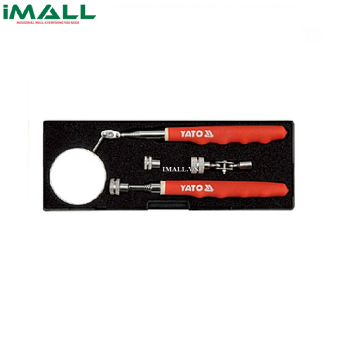Bộ gậy nhặt ốc rơi và gương soi gầm 4 chi tiết Yato YT-0662