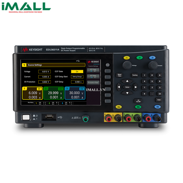 Nguồn một chiều KEYSIGHT EDU36311A (3 đầu ra, 90 W)